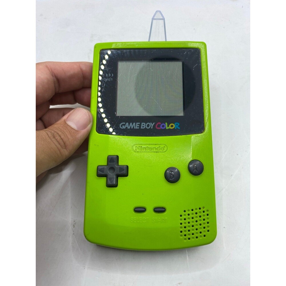 Nintendo Game Boy Color Lime Nintendo Game Boy Color Lime Green Handheld Console